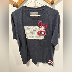 OLD TIME HOCKEY - MONTREAL CANADIANS T SHIRT